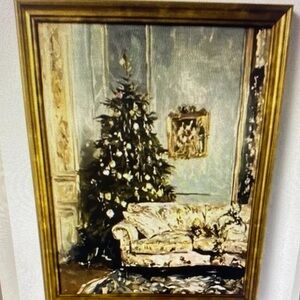 11x14 Moody Christmas Scene Framed Wall Art – Threshold Studio McGee